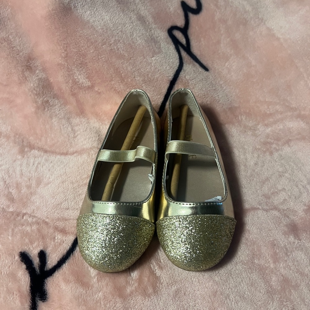 Gold Ballet Flats Toddler